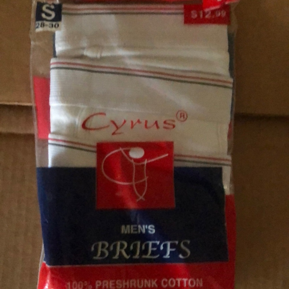 New in package sexy vintage “Daddy” briefs